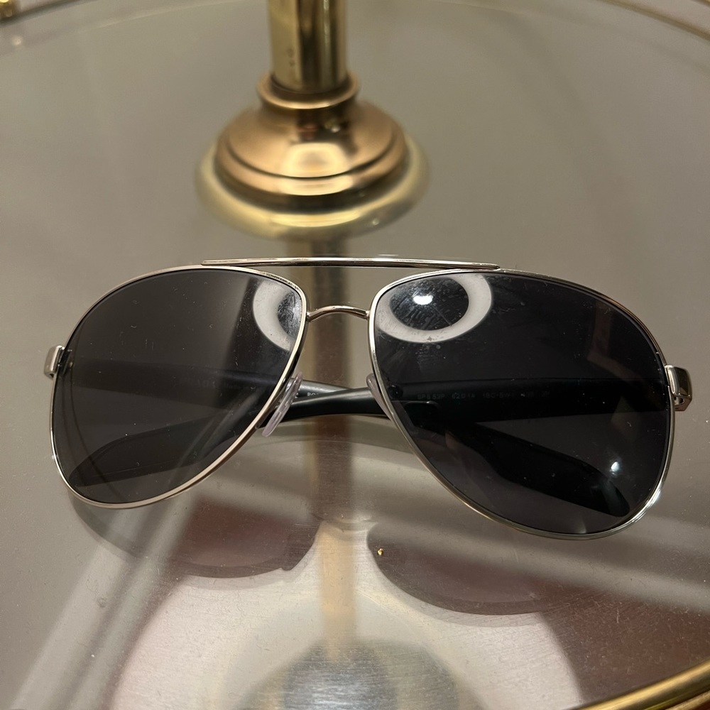 Prada Linea Rossa - steel/polarized grey glasses